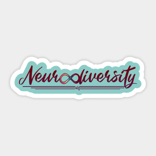 Neurodiversity (front only) Sticker